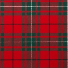 MacAuley Red Modern 10oz Tartan Fabric By The Metre